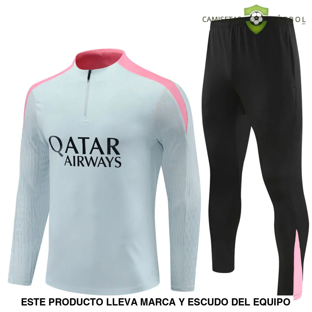 Chandal PSG 24-25, media cremallera, Modelo 7