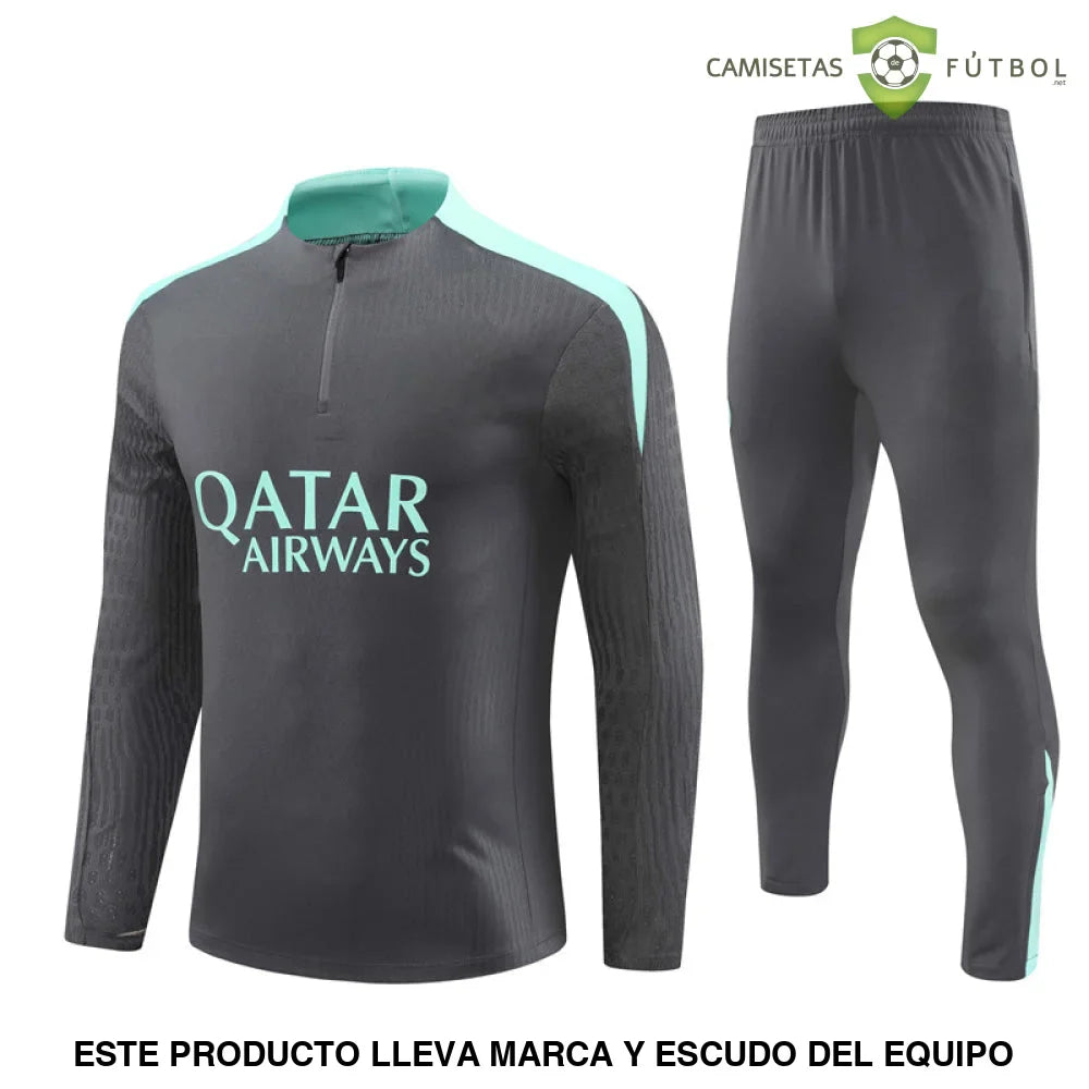 Chandal PSG 24-25, media cremallera, Modelo 9
