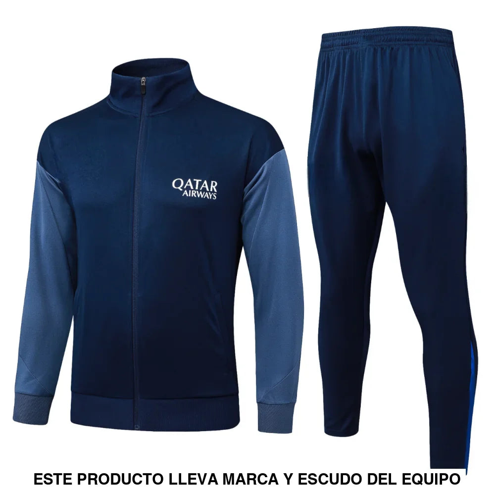 Chandal PSG 25-26, cremallera completa, Modelo 3