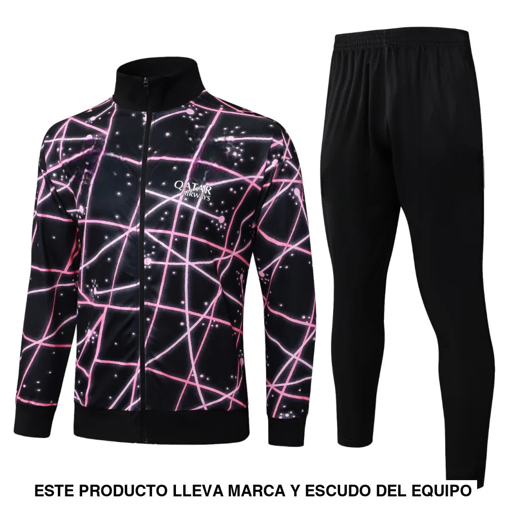 Chandal PSG 25-26, cremallera completa, Modelo 4