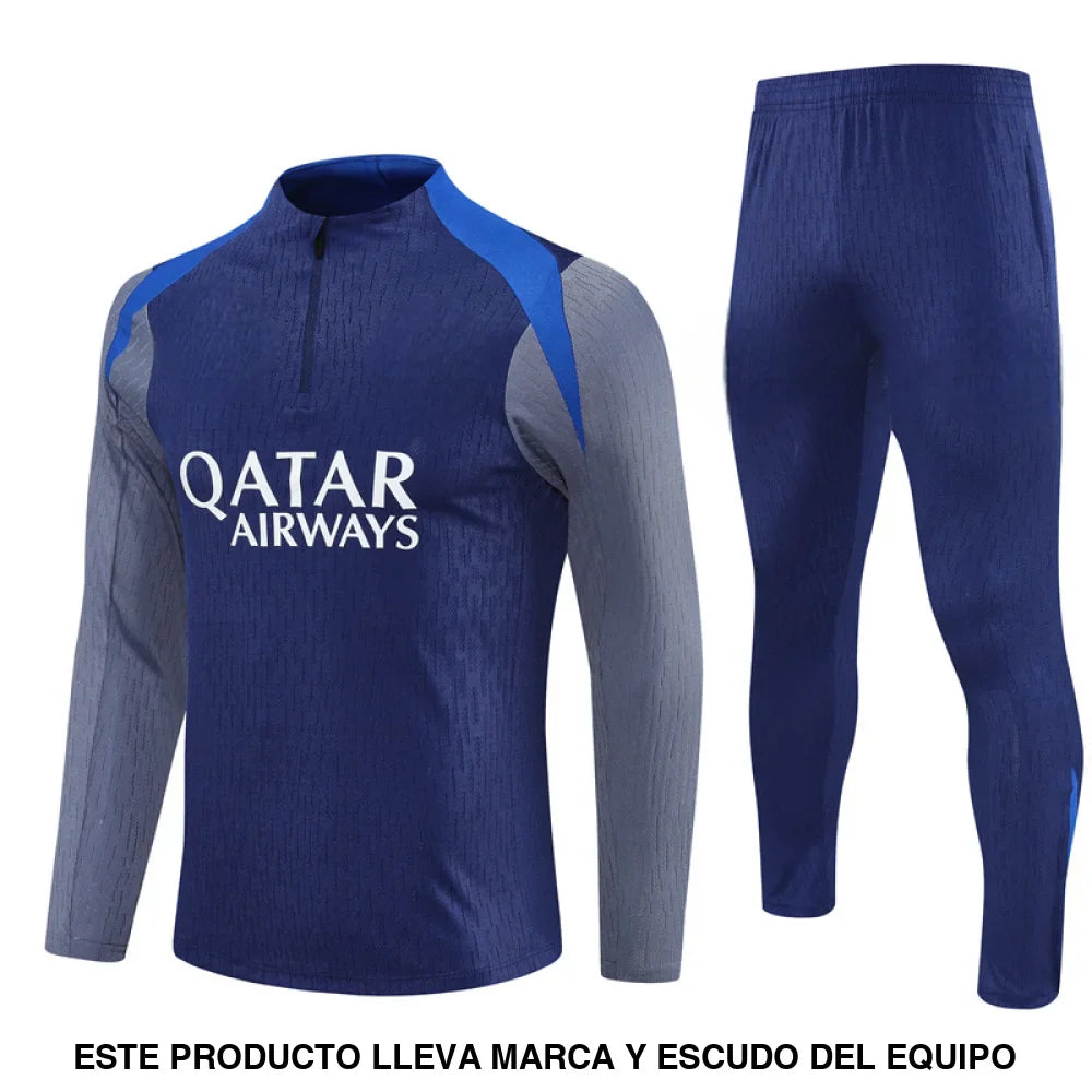 Chandal PSG 25-26, media cremallera, Modelo 2