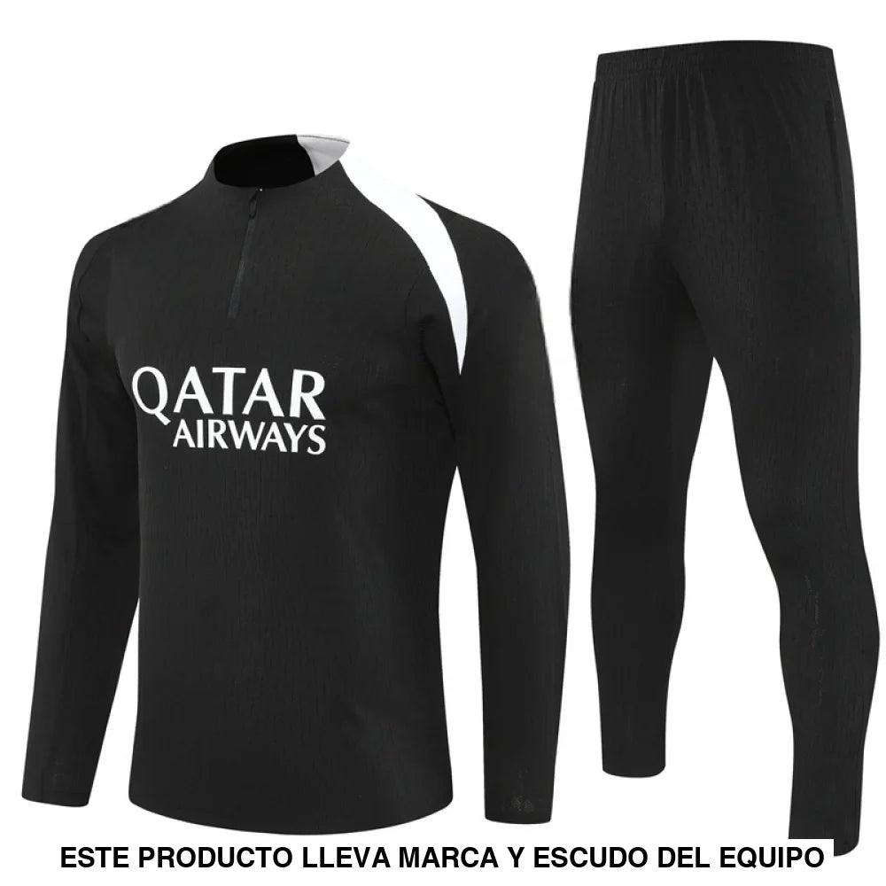 Chandal PSG 25-26, media cremallera, Modelo 9
