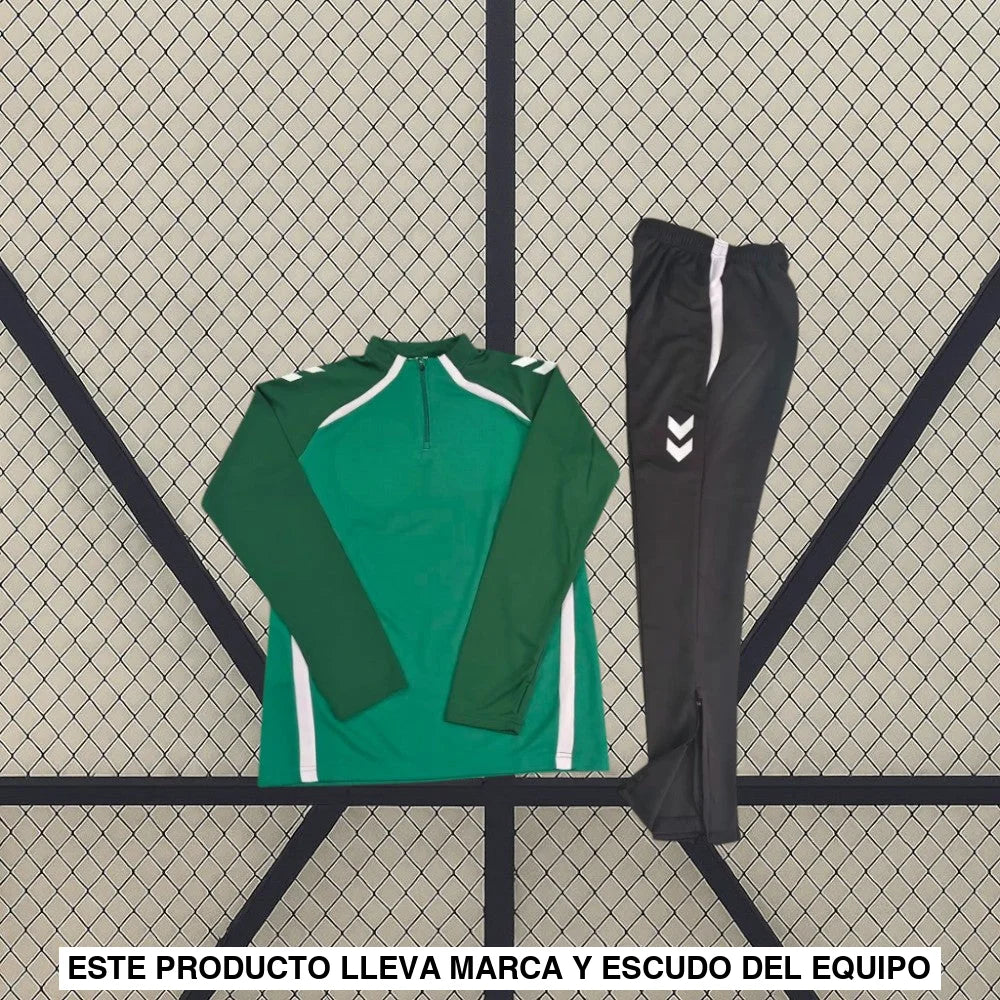 Chandal Real Betis 25-26, media cremallera, Modelo 1