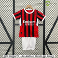 Equipacion AC Milan 24-25, Local, Nino