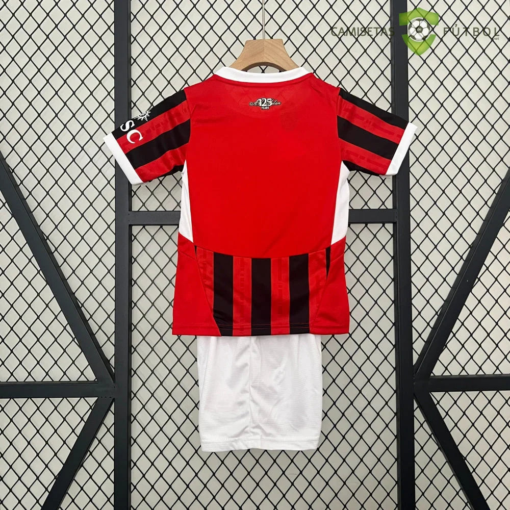 Equipacion AC Milan 24-25, Local, Nino