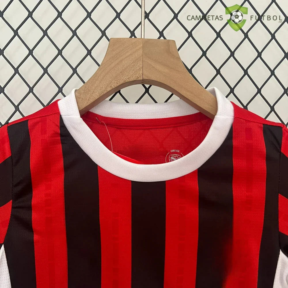 Equipacion AC Milan 24-25, Local, Nino