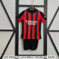Equipacion AC Milan 25-26, Local, Nino