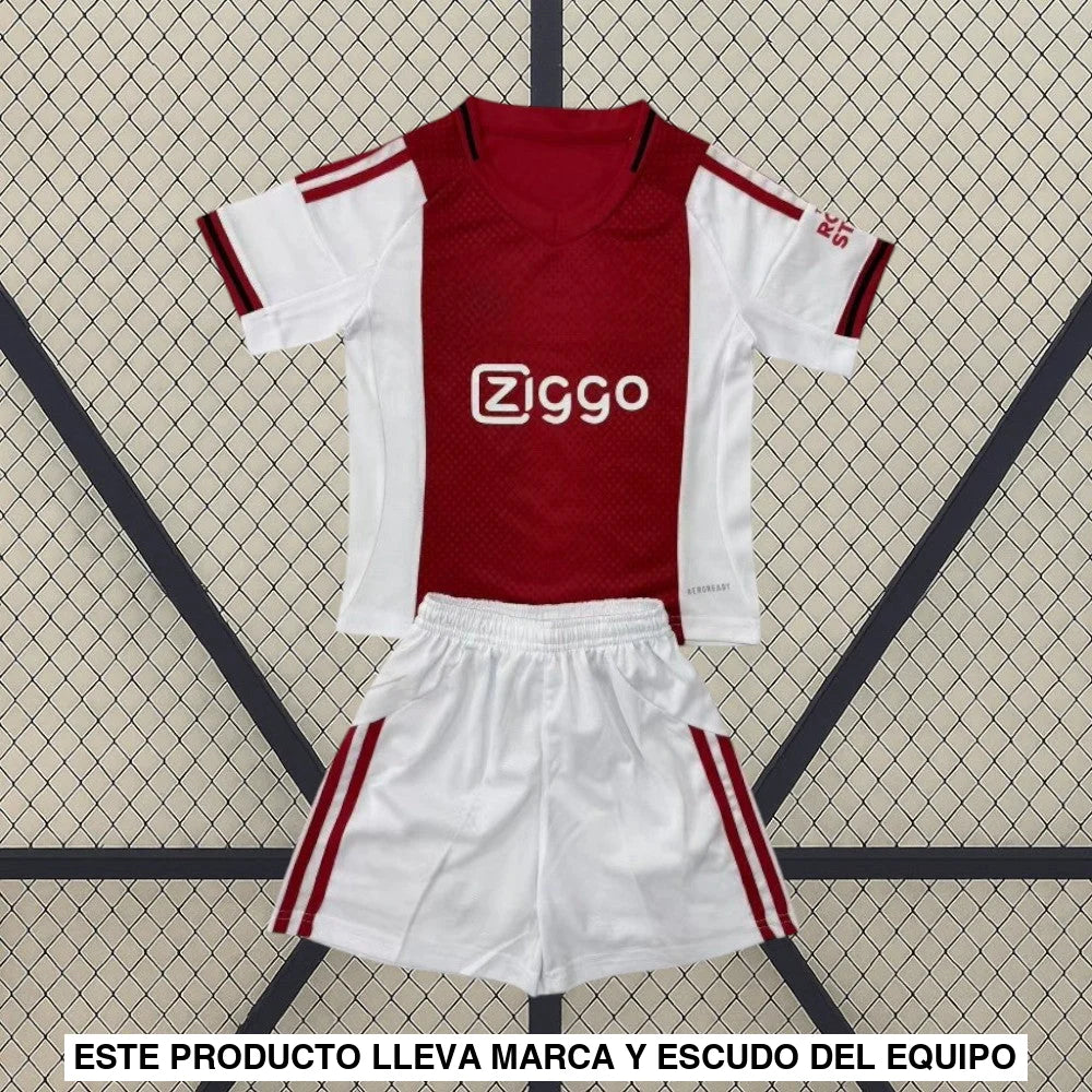 Equipacion Ajax 25-26, Local, Nino