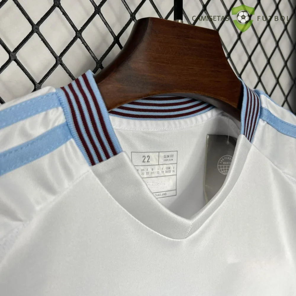 Equipacion Aston Villa 24-25, Visitante, Nino