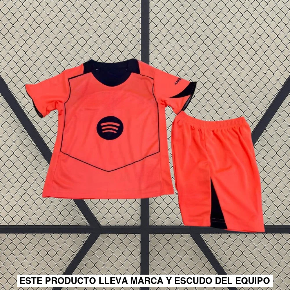 Equipación Barcelona 25-26, 3ª Equipación, Niño