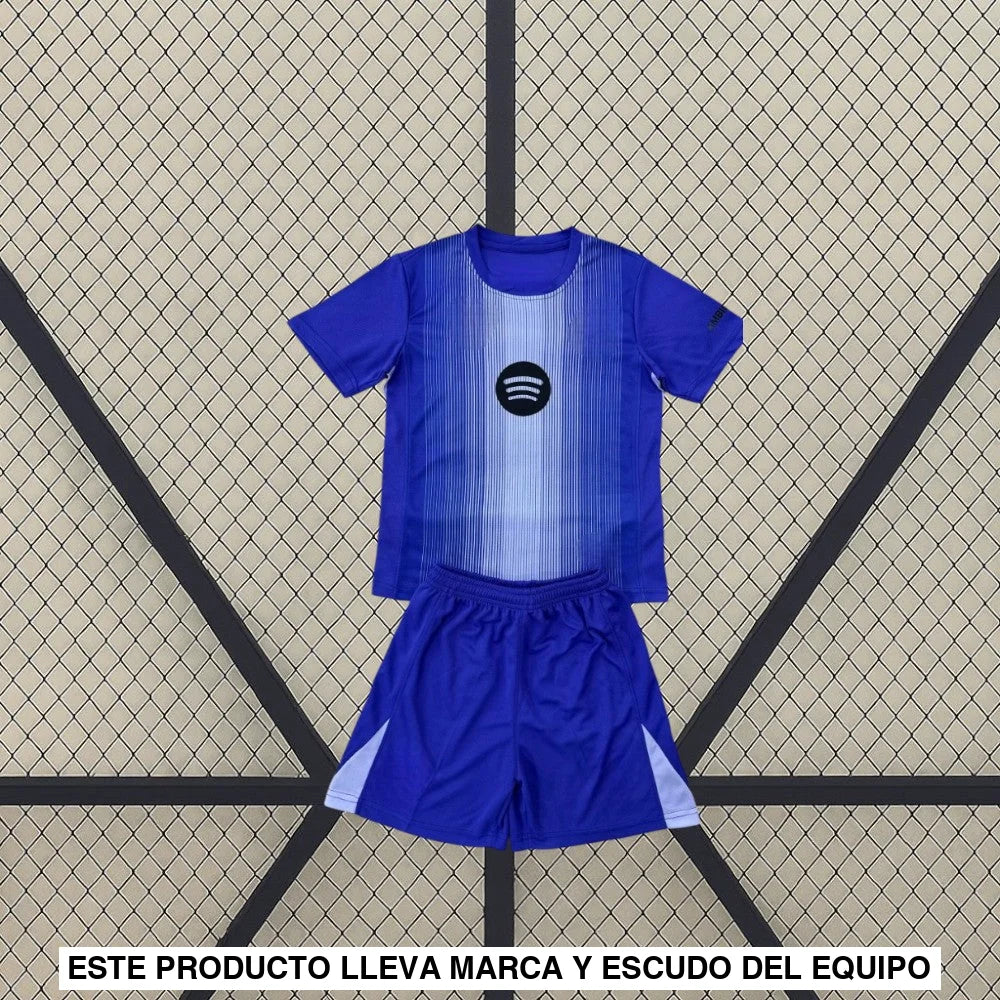 Equipaci�n Barcelona 25-26, Portero Azul., Ni�o