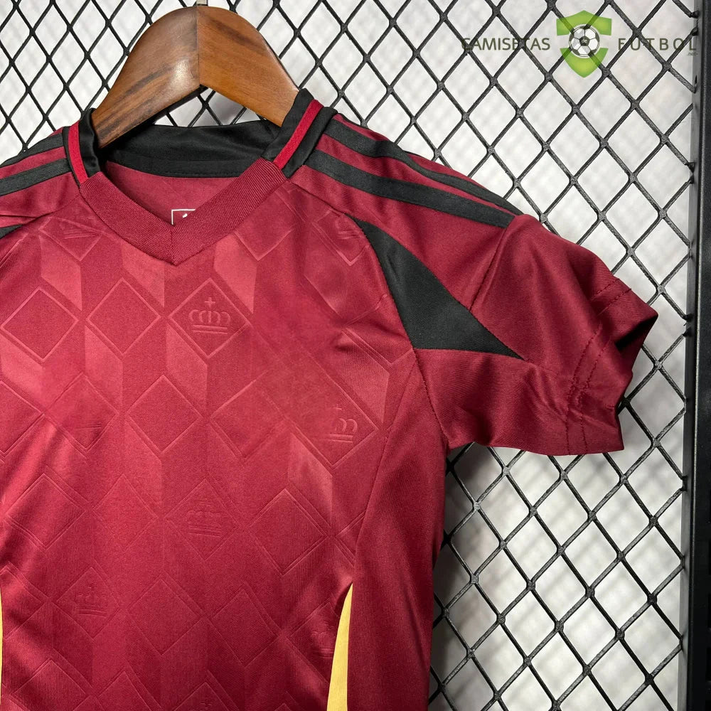 Equipacion Belgica 24-25, Local, UEFA Euro 2024, Nino