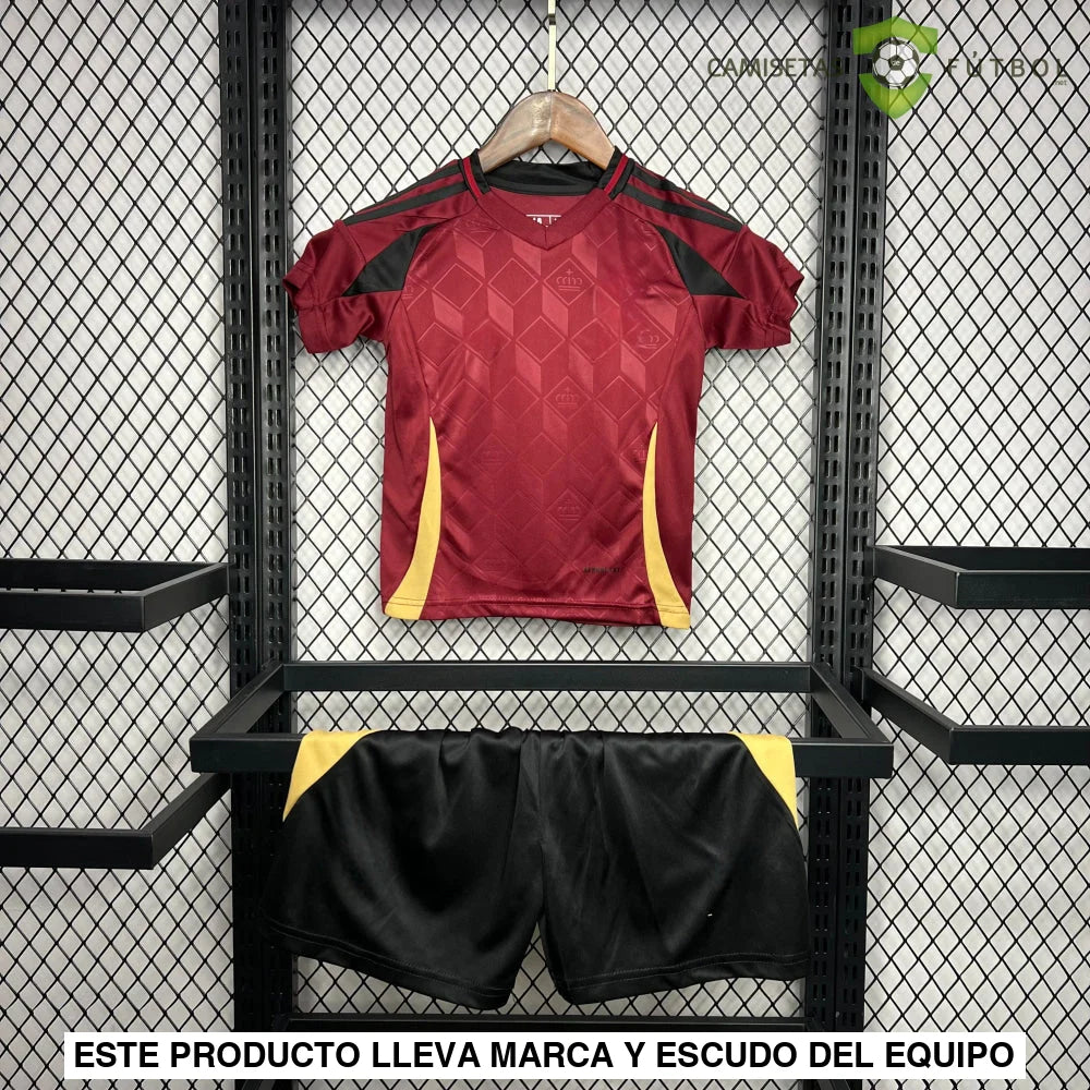 Equipacion Belgica 24-25, Local, UEFA Euro 2024, Nino