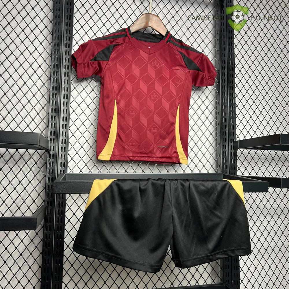 Equipacion Belgica 24-25, Local, UEFA Euro 2024, Nino