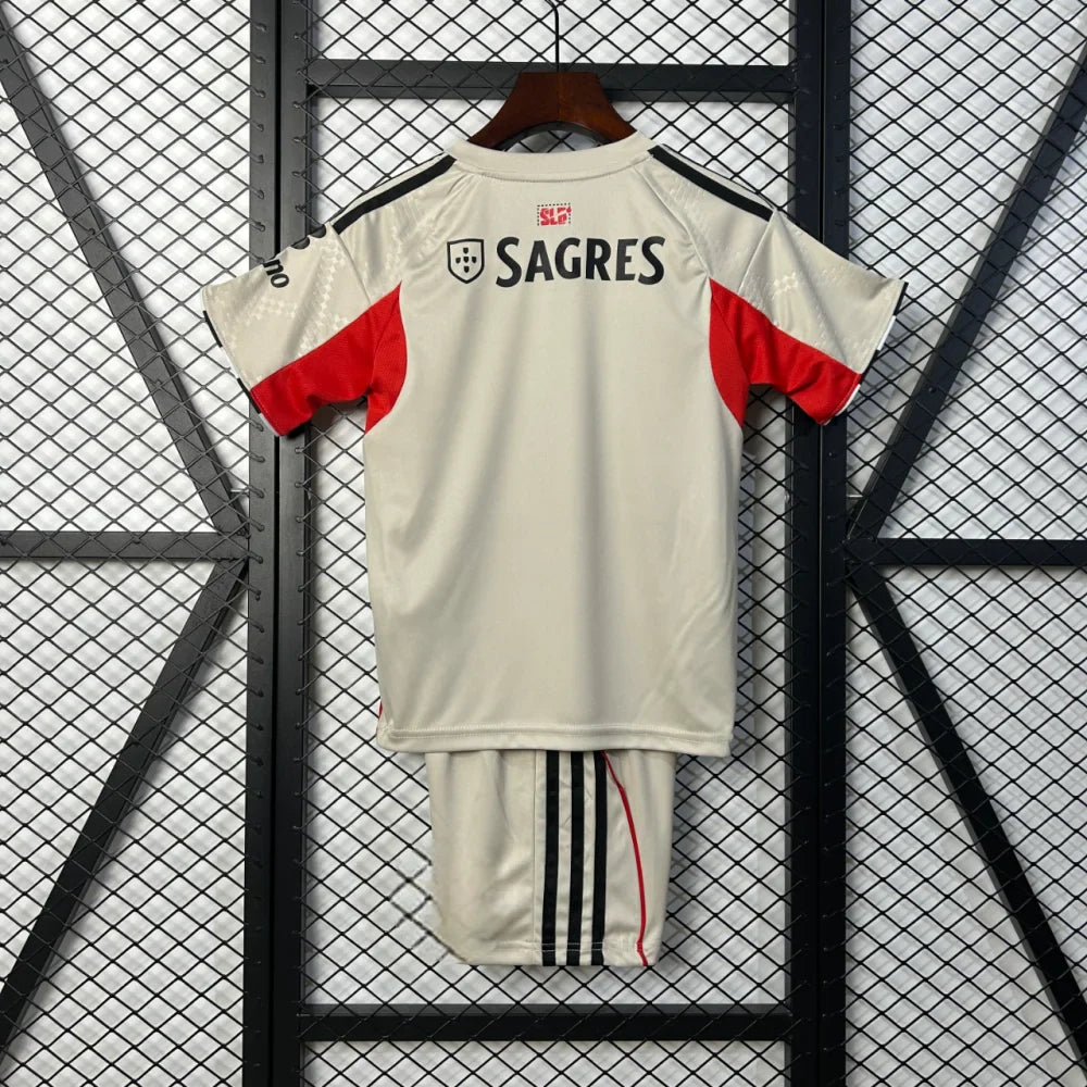Equipaci�n Benfica 25-26, Visitante Beige, Ni�o