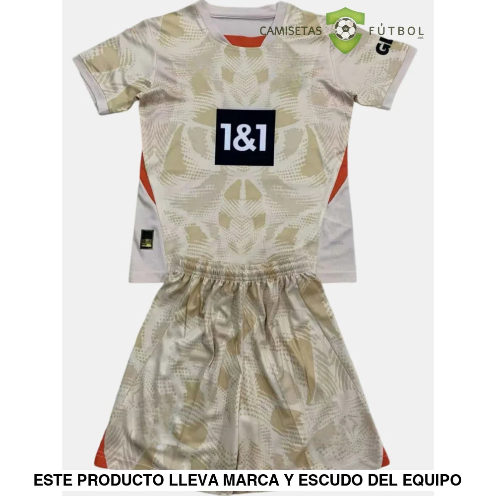 Equipacion Borussia Dortmund 24-25, Portero Beige, Nino