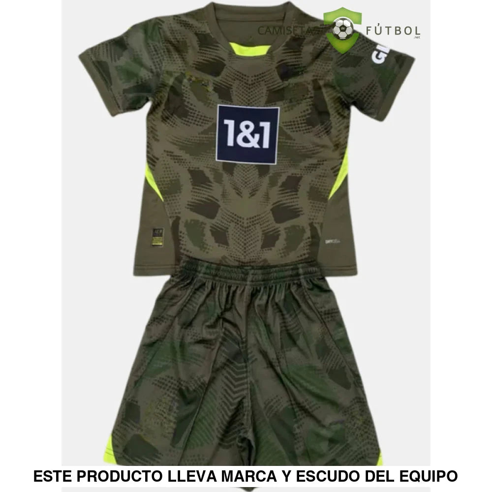 Equipacion Borussia Dortmund 24-25, Portero Verde, Nino