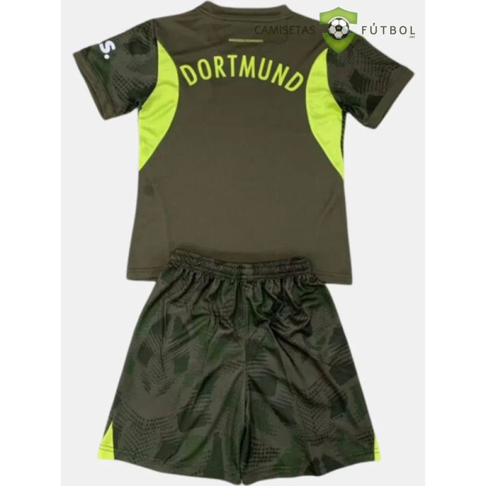 Equipacion Borussia Dortmund 24-25, Portero Verde, Nino