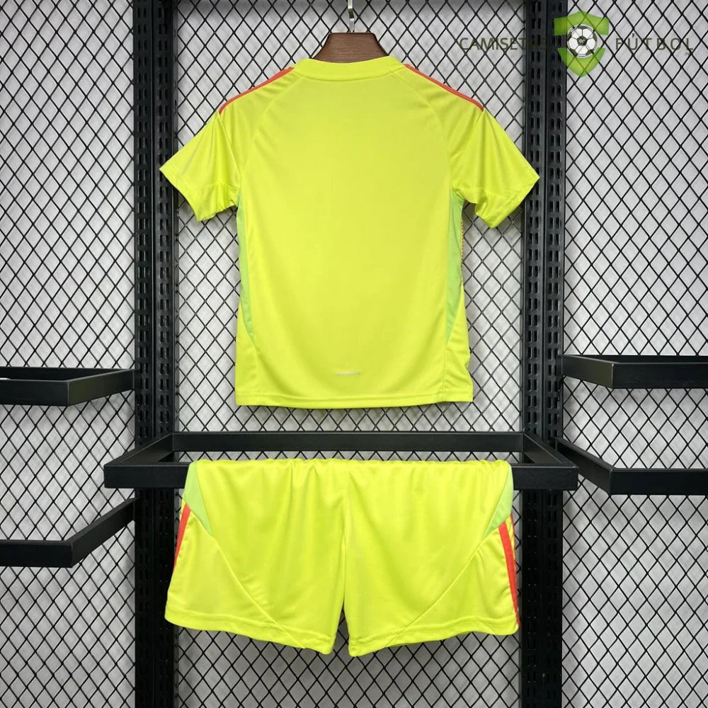 Equipacion Celtic 24-25, Portero Amarillo, Nino