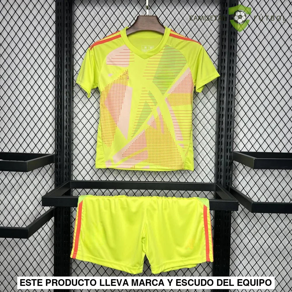 Equipacion Celtic 24-25, Portero Amarillo, Nino