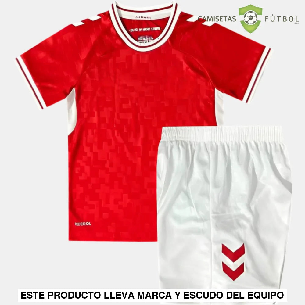 Equipacion Dinamarca 24-25, Local, Nino