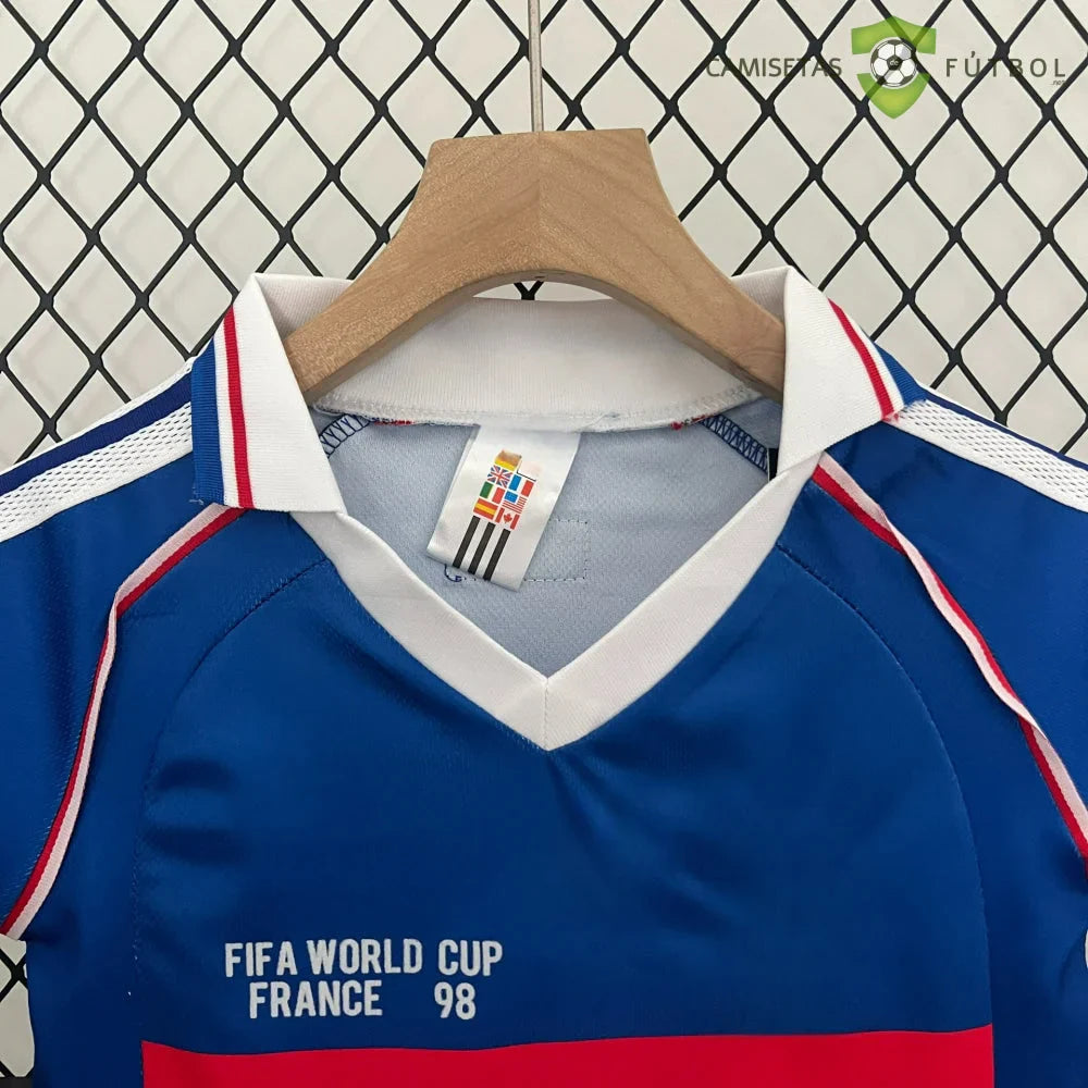 Equipacion Francia 98-99, Local, Nino (Version Retro)