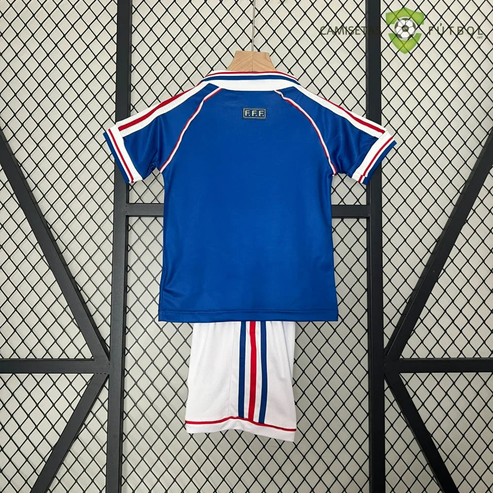 Equipacion Francia 98-99, Local, Nino (Version Retro)