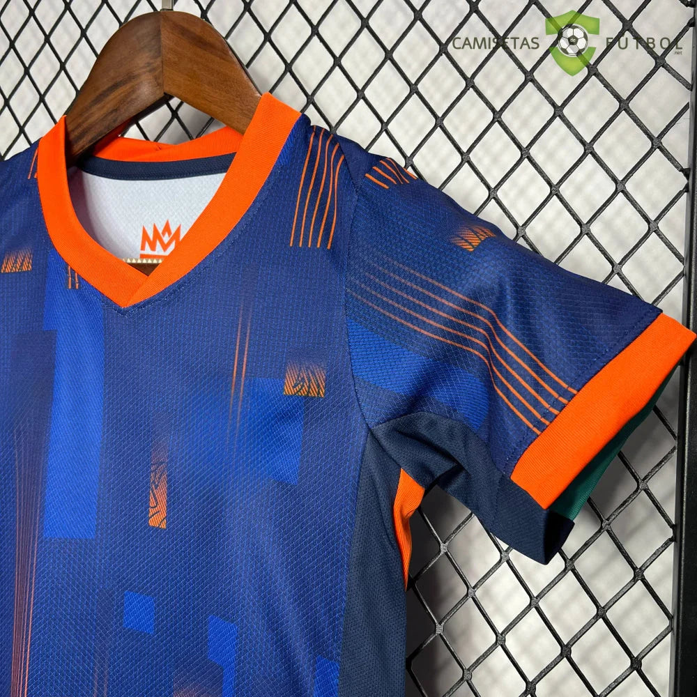 Equipacion Holanda 24-25, Visitante, UEFA Euro 2024, Nino