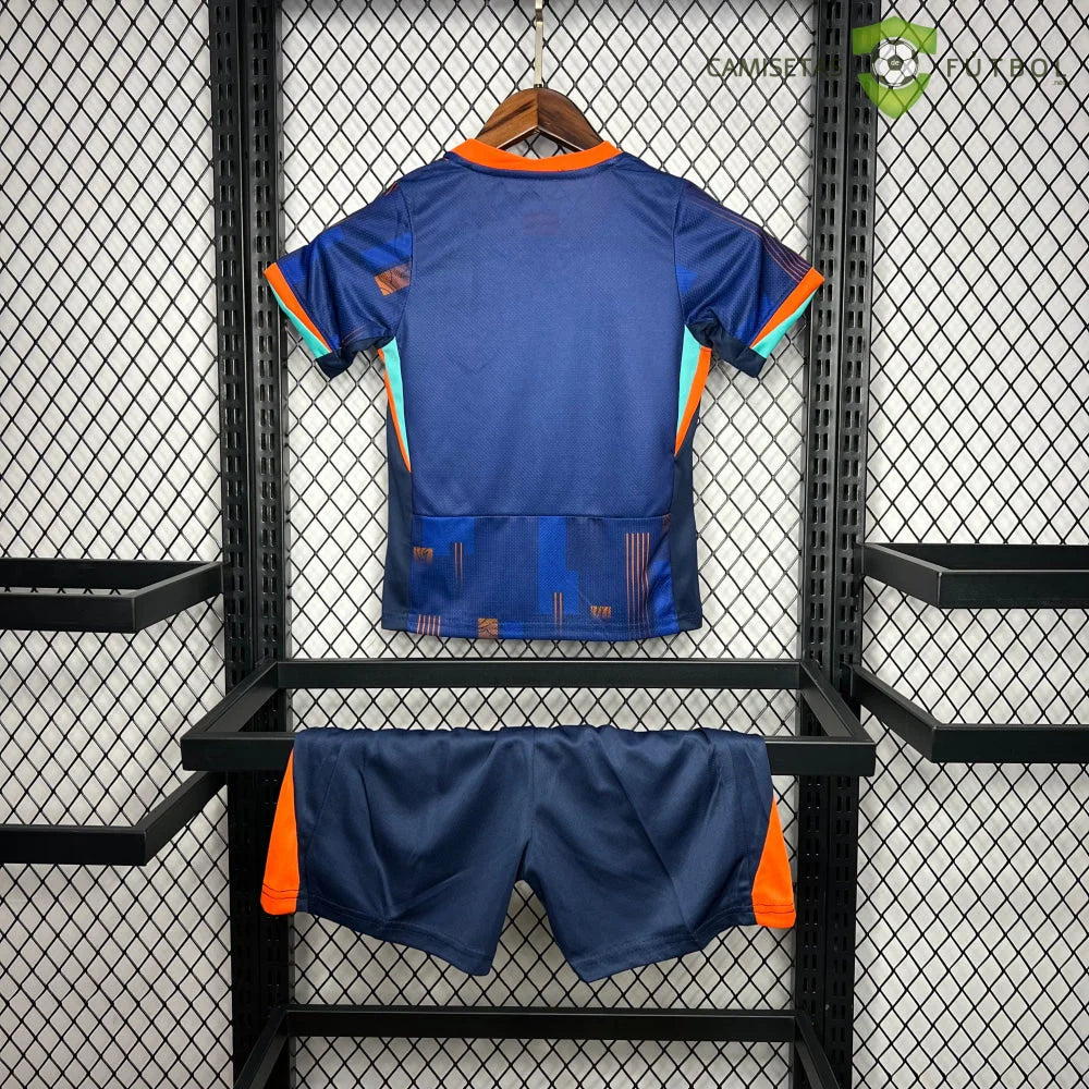 Equipacion Holanda 24-25, Visitante, UEFA Euro 2024, Nino