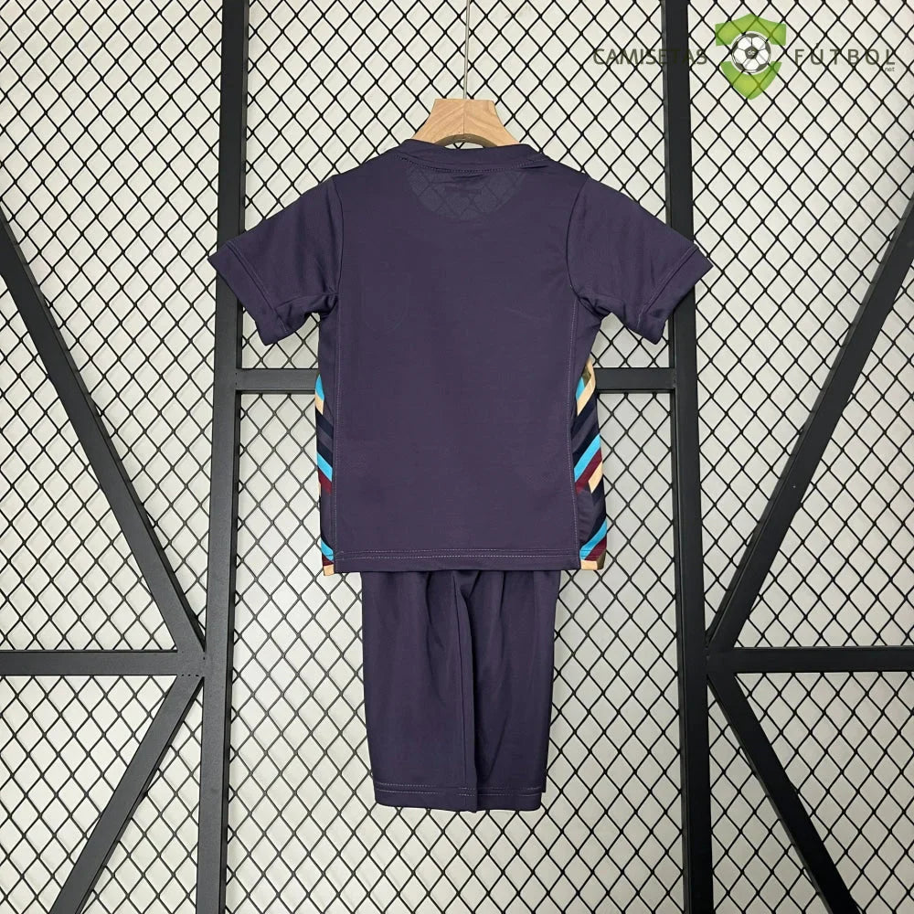 Equipacion Inglaterra 24-25, Visitante, UEFA Euro 2024, Nino