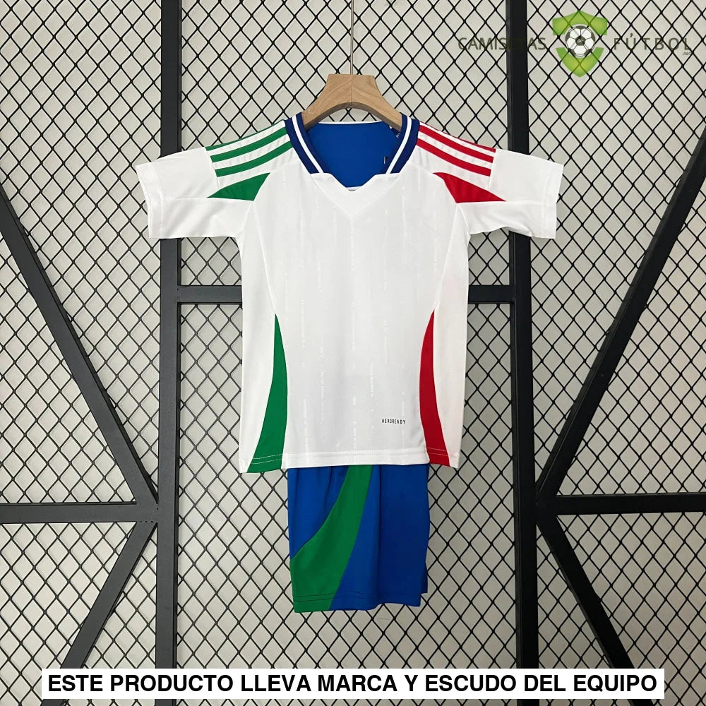 Equipacion Italia 24-25, Visitante, UEFA Euro 2024, Nino