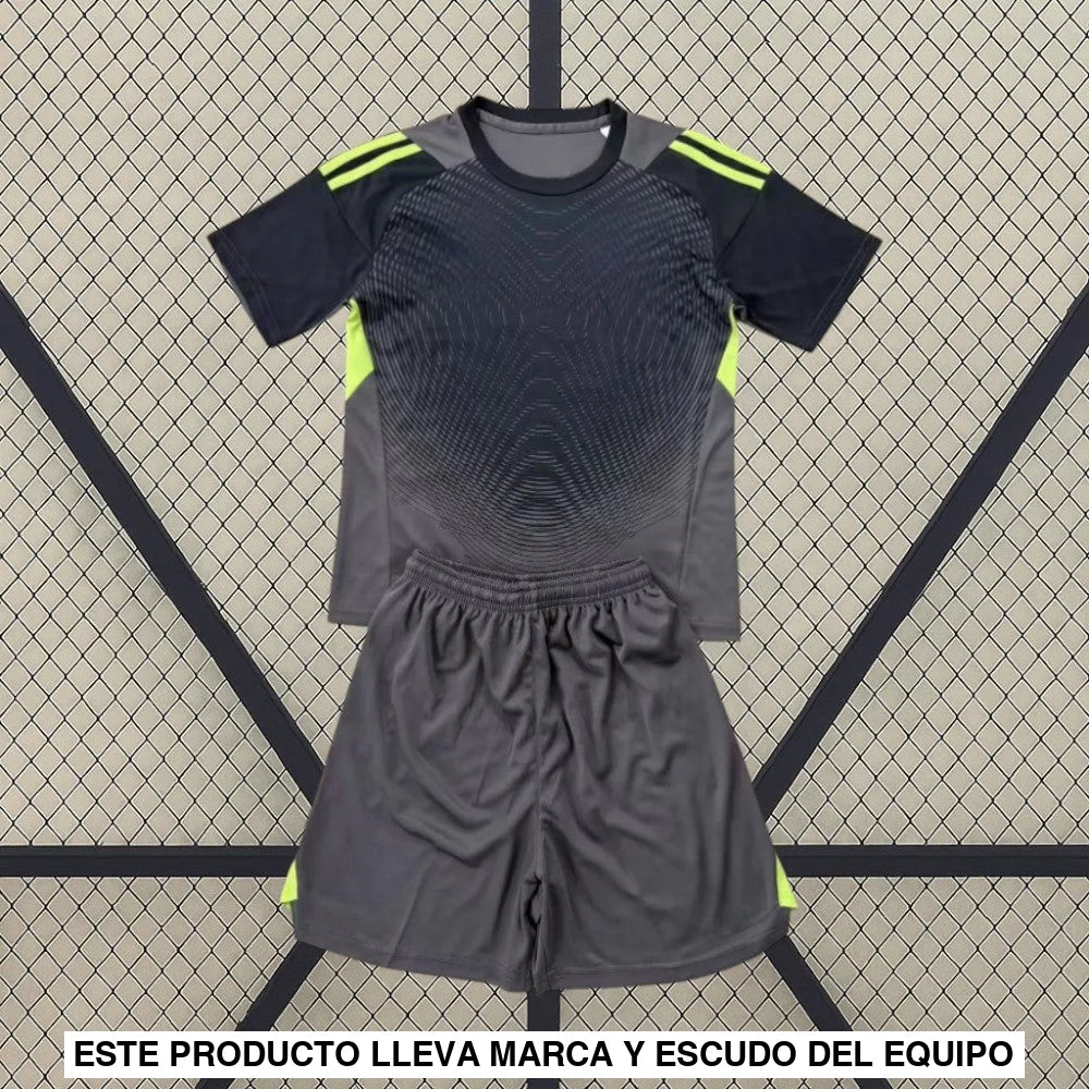 Equipacion Juventus 25-26, Portero Negro, Nino