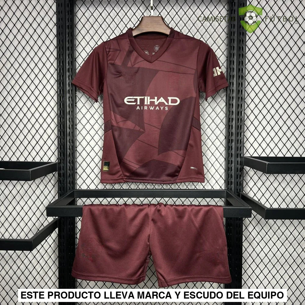 Equipacion Manchester City 24-25, 3a Equipacion, Nino