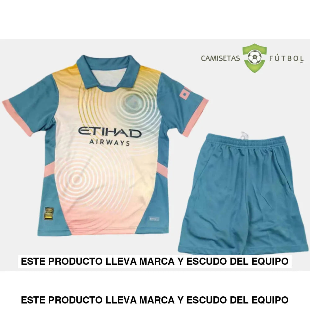 Equipacion Manchester City 24-25, 4a Equipacion, Nino