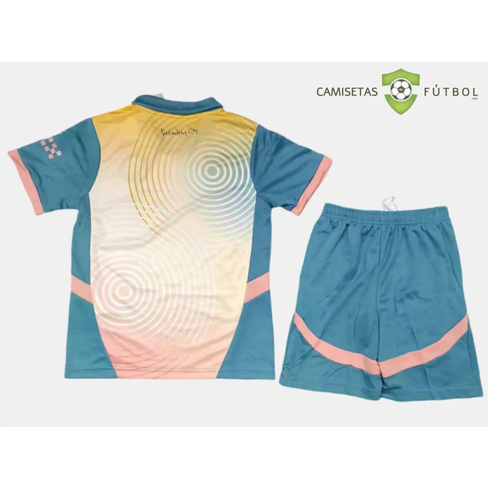 Equipacion Manchester City 24-25, 4a Equipacion, Nino