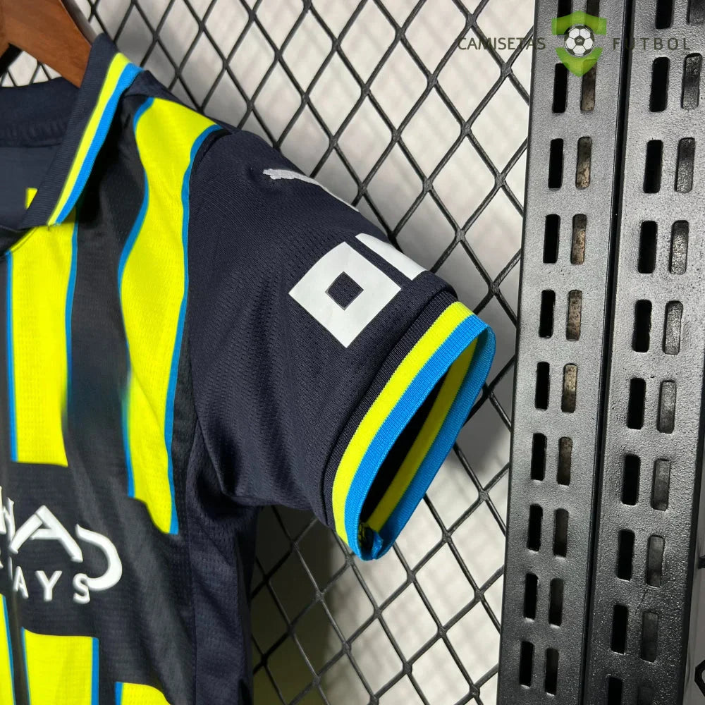Equipacion Manchester City 24-25, Visitante, Nino