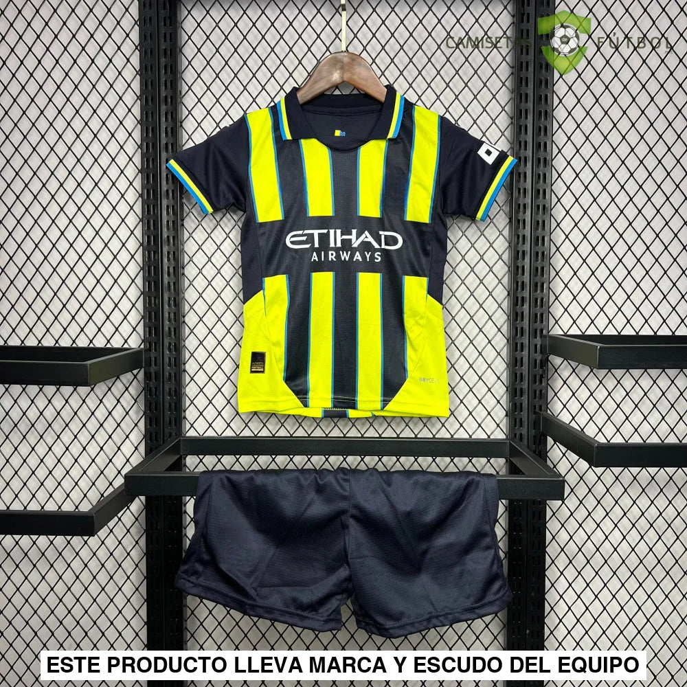 Equipacion Manchester City 24-25, Visitante, Nino