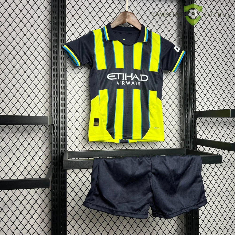 Equipacion Manchester City 24-25, Visitante, Nino