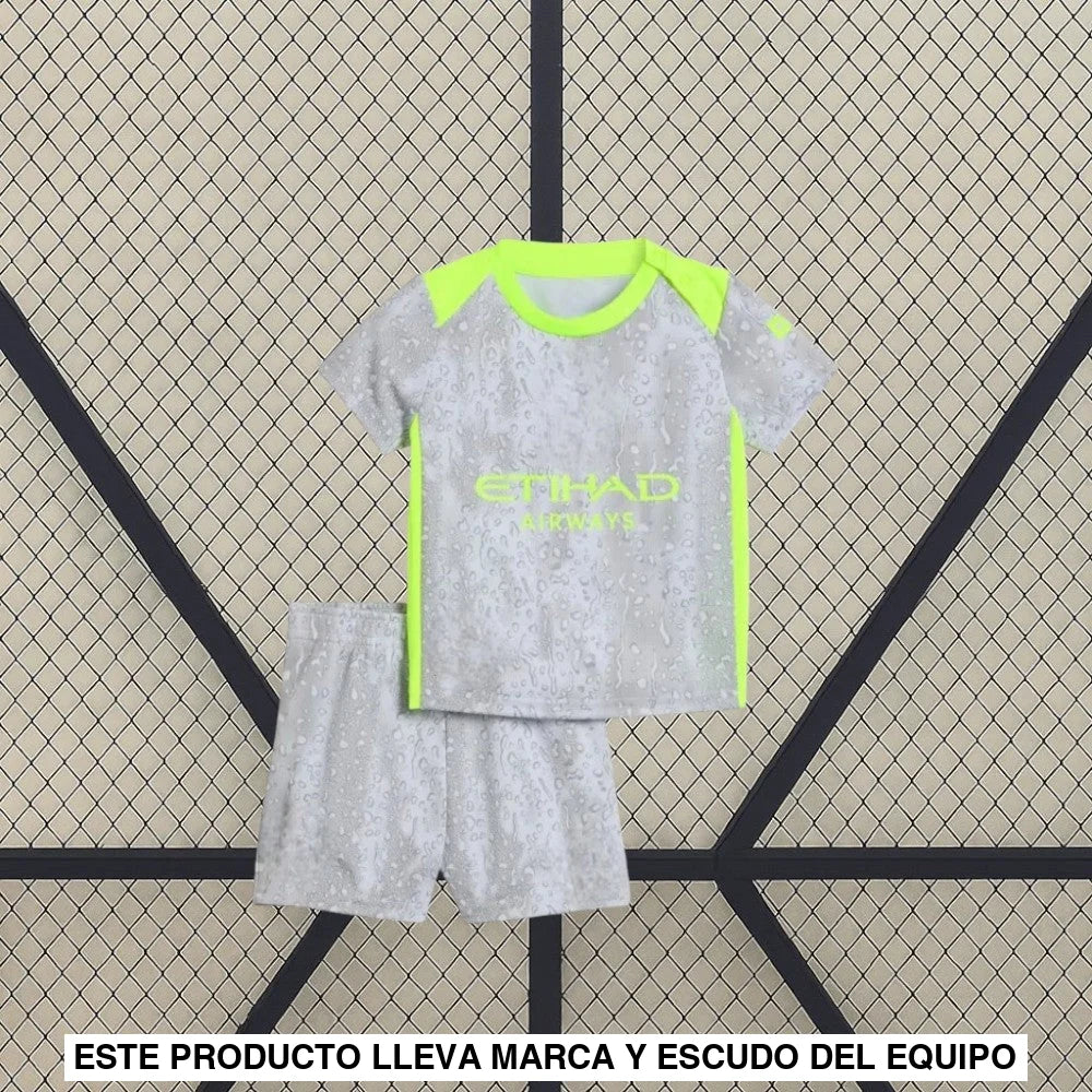 Equipación Manchester City 25-26, 3ª Equipación, Niño