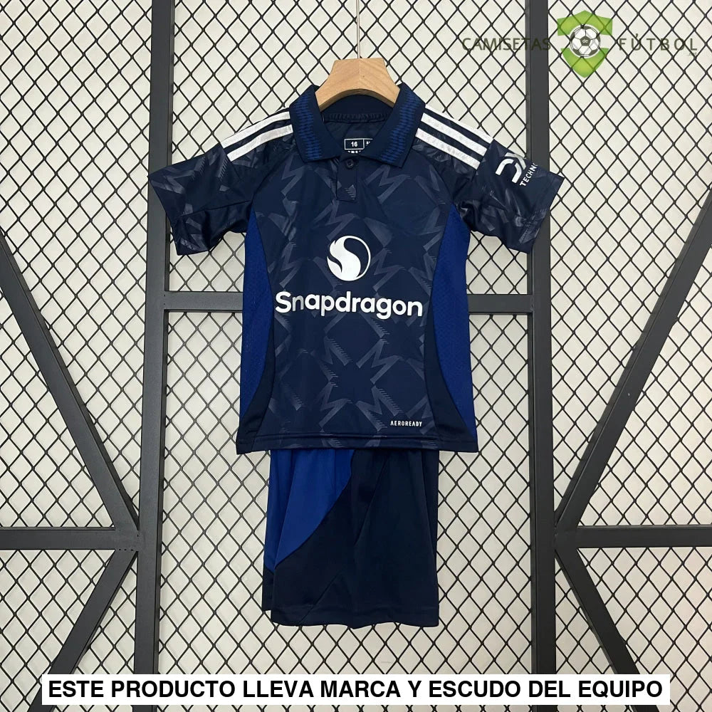 Equipacion Manchester United 24-25, Visitante, Nino