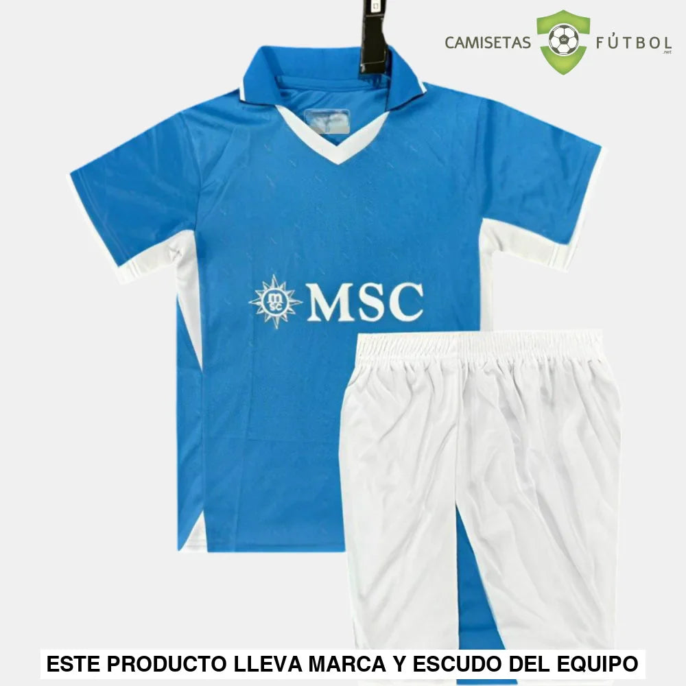 Equipacion Napoli 24-25, Local, Nino