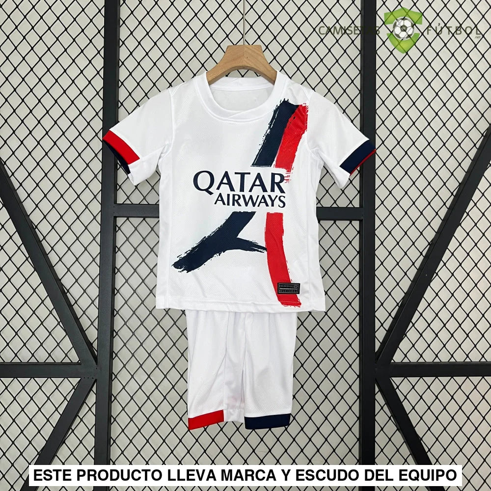 Equipacion PSG 24-25, Visitante, Nino