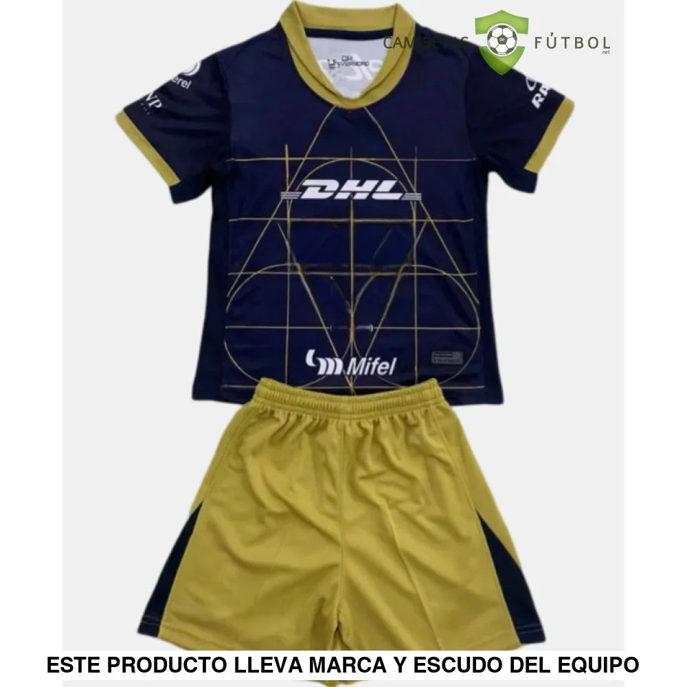 Equipacion Pumas UNAM 24-25, Visitante, Nino