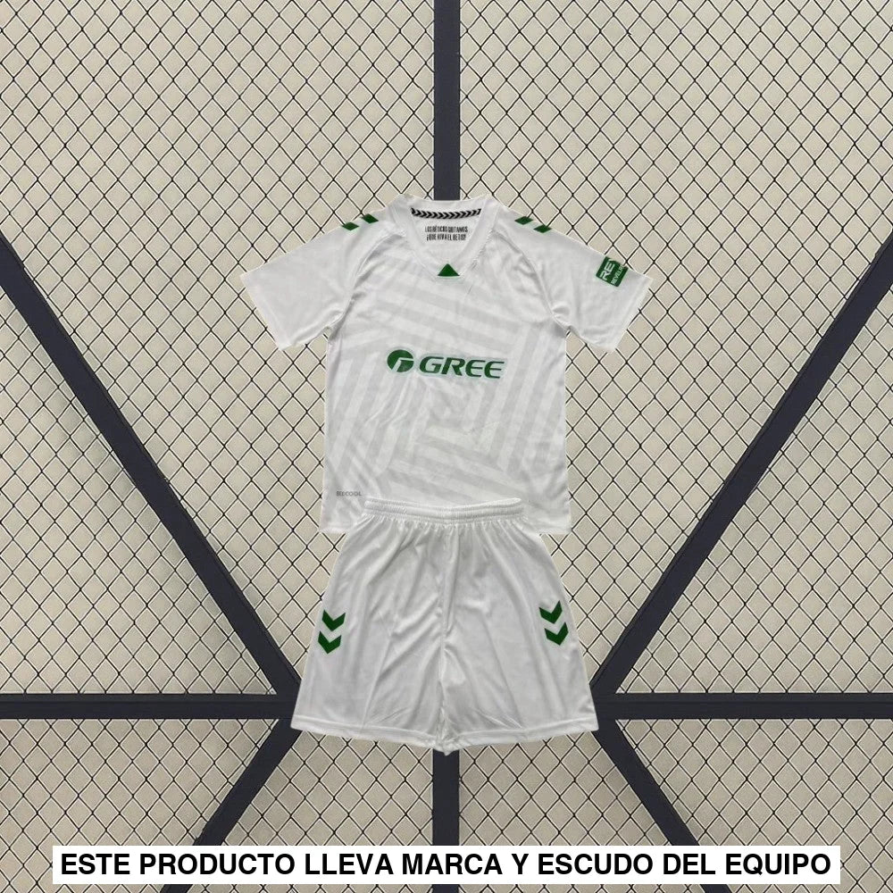 Equipaci�n Real Betis 25-26, Portero Blanca, Ni�o