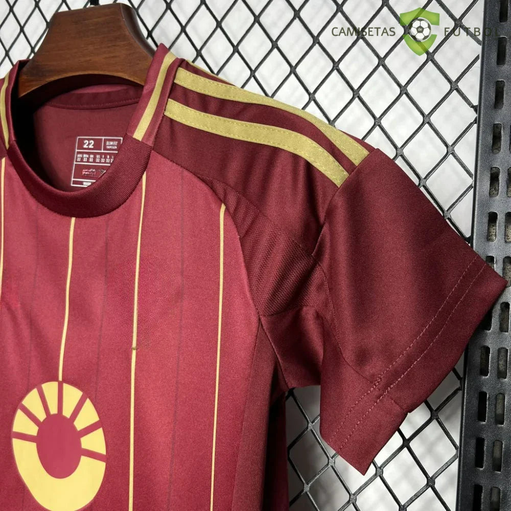 Equipacion Roma 24-25, Local, Nino
