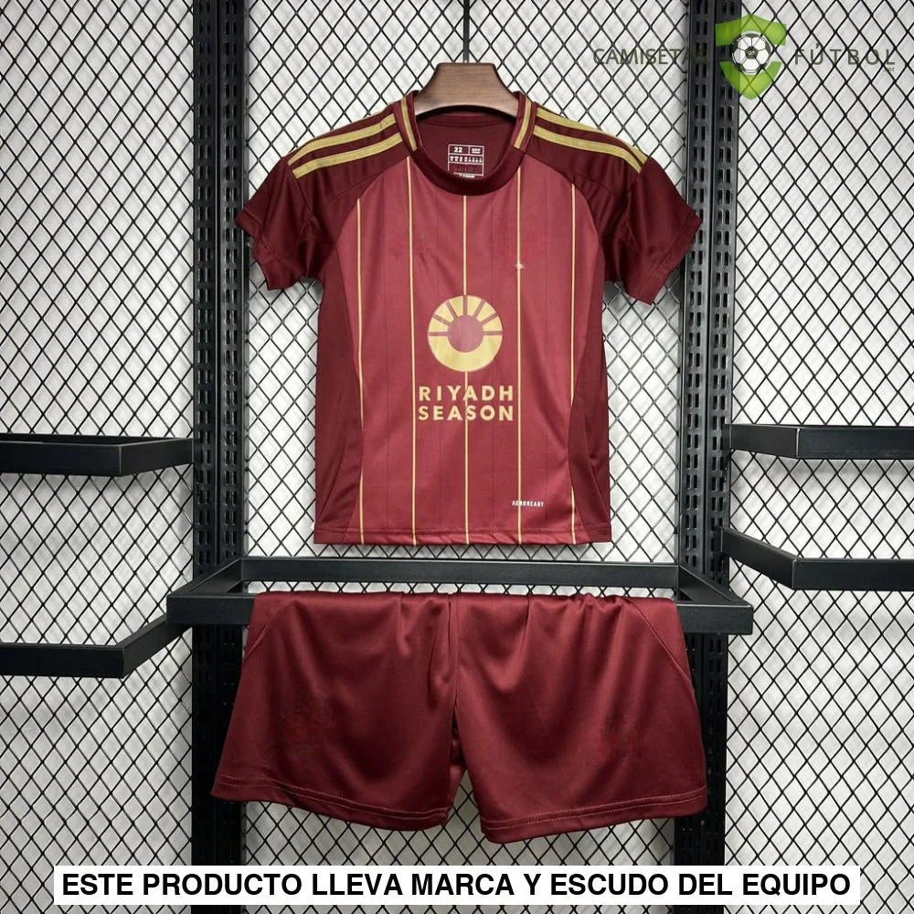 Equipacion Roma 24-25, Local, Nino