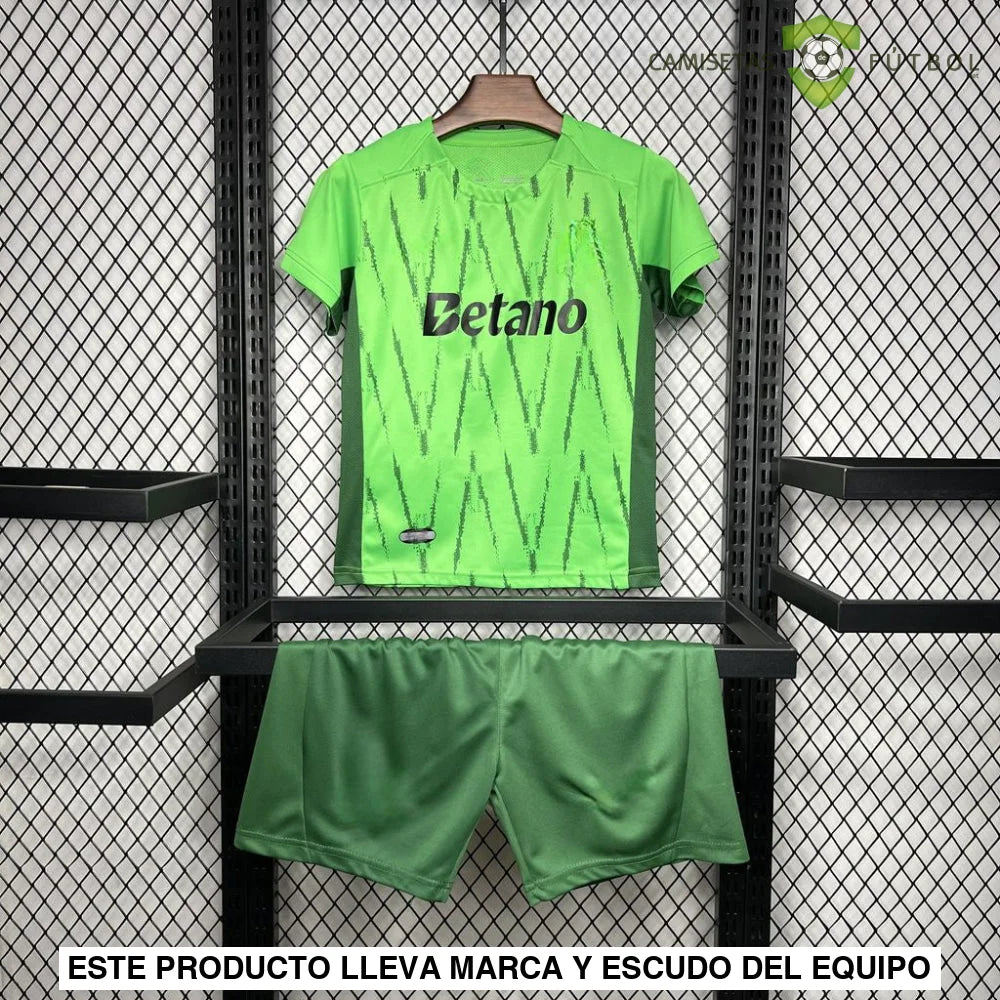 Equipacion Sporting Portugal 24-25, 3a Equipacion, Nino
