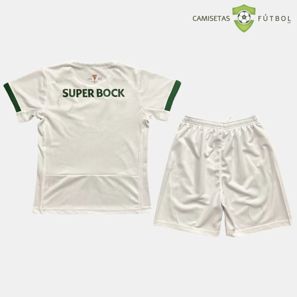 Equipacion Sporting Portugal 24-25, Visitante, Nino