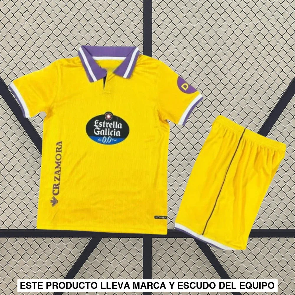 Equipación Valladolid 25-26, 3ª Equipación, Niño